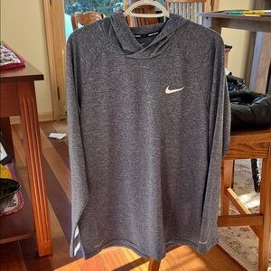 Nike Dri-FIT Men’s Swim Sun Hoodie UPF Quick Dry Size Large New
